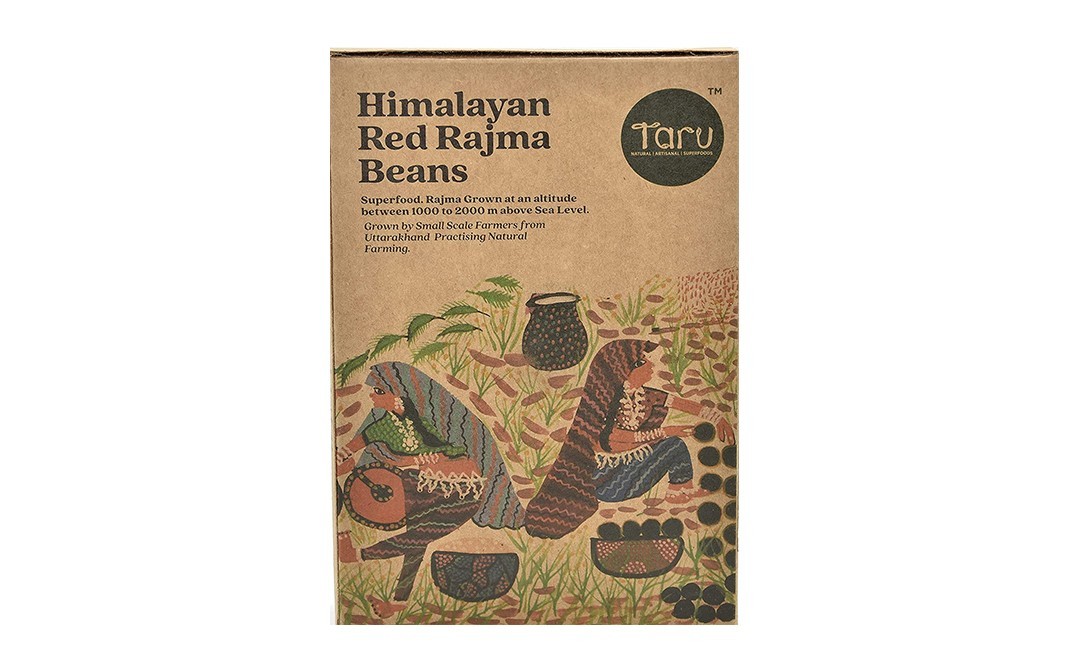 Taru Himalayan Red Rajma Beans    Pack  400 grams